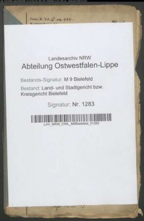 Sonstige: Brinkmann, Heinrich Wilhelm: