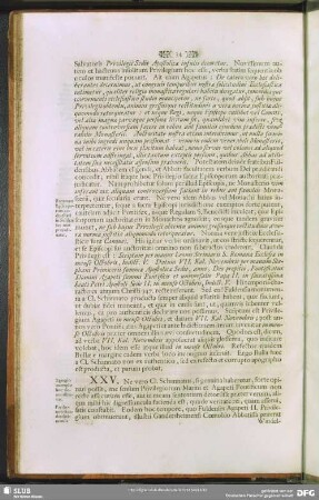 XXV. [Egregio exemplo hoc demonstratur]
