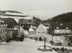 Marktplatz, Lauenstein (Kreis Dippoldiswalde)