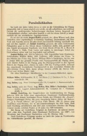 VI. Persönlichkeiten