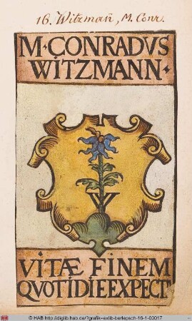 Wappen des Conrad Witzmann