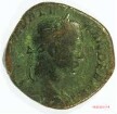 Römische Münze, Nominal Sesterz, Prägeherr Severus Alexander, Prägeort Rom, Original