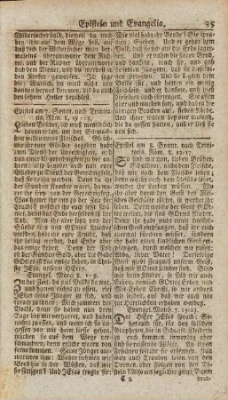 Epistel am 8. Sonnt. nach Trinitatis, Röm. 8. 12-17.
