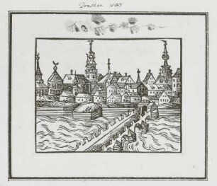 Dresden, Ansicht von Norden