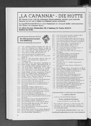 Der EBV gratuliert herzlich zum Geburstag