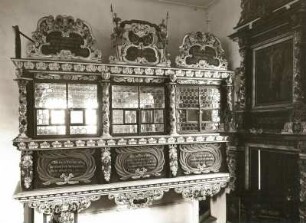 Kleinbautzen, Kirche, Inneres, Herrschaftsloge