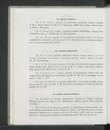 Ex Ordine Philosophorum.