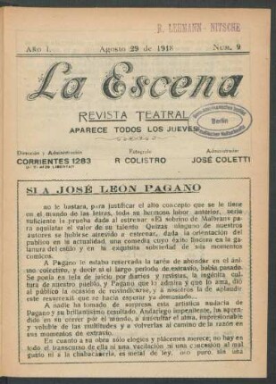 Si a José Leon Pagano