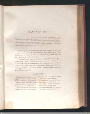 Chant neuvième