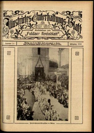Ausgabe vom Sonntag, den 30. Juli 1916.