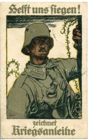 Postkarte zur 6. Kriegsanleihe