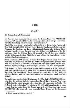Kap. 5: Die Kriminologie als Wissenschaft