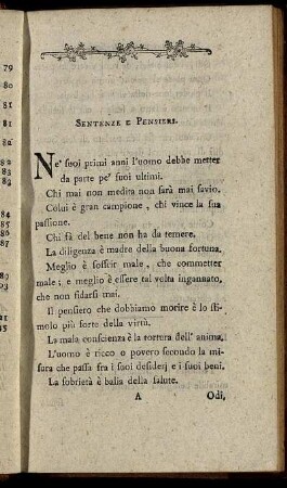 Sentenze e Pensieri