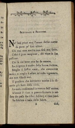 Sentenze e Pensieri