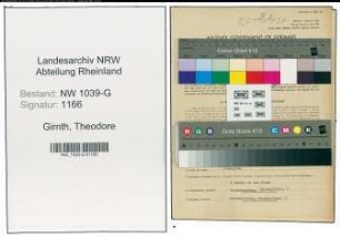 Entnazifizierung Theodore Girnth , geb. 26.10.1896 (Obsthaendlerin)