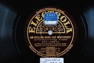 Am stillen Herd zur Winterszeit : "Die Meistersinger von Nürnberg" / (R. Wagner)
