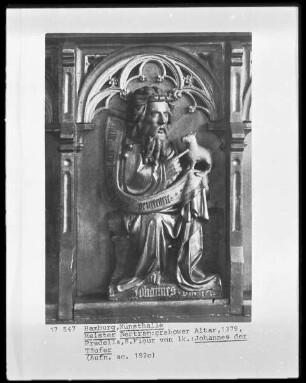 Grabower Altar — Verkündigung; die Kirchenväter — Johannes der Täufer
