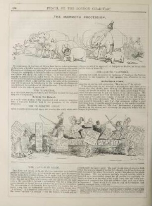 The mammoth procession; The leading tragedian