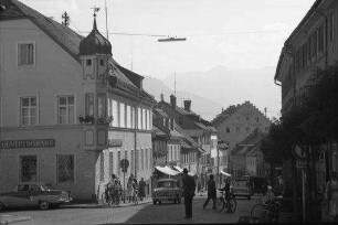 Murnau: Hauptstraße mit Bankhaus