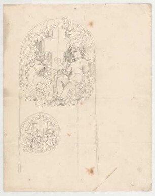 Thiersch, Friedrich von; München; Familiengrab Thiersch - Dekorationen (Ansichten)