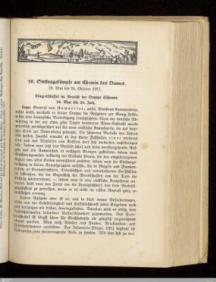 16. Stellungskämpfe am Chemin des Dames