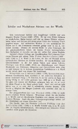 Schüler und Nachahmer Adriaen van der Werffs