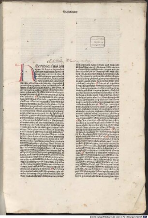Exactu[m] hoc opus videl[icet] lectura d[omi]ni Nicolai siculi sup[er] ... decretalium, [2,2]