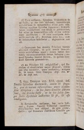 478-485, XXI. Concilium (§ 653 - 657)