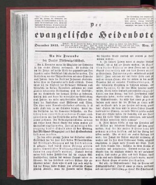Nro. 12. Dezember 1831