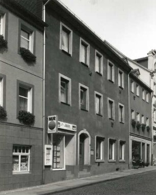 Roßwein, Dresdner Straße 12. Wohnhaus mit Laden (1801/1900)