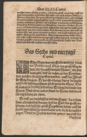 Das Sechs und viertzigst Capitel.