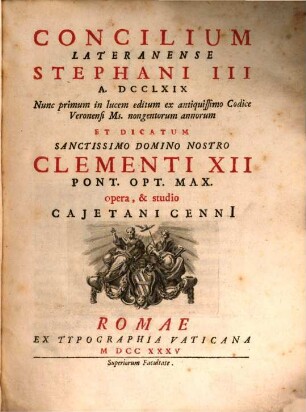 Concilium Lateranense Stephani III. an. 769