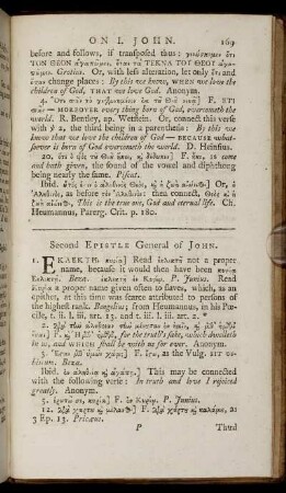 Second Epistle General of John