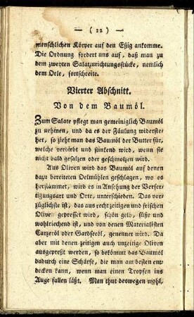 Vierter Abschnitt. Von dem Baumöl.