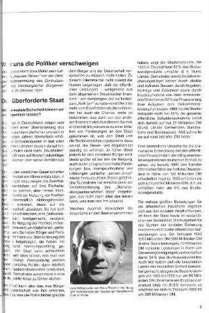 Der überforderte Staat