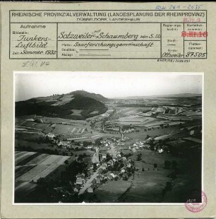 Sotzweiler, Schaumberg, Gesamtansicht