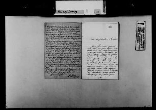 Schreiben von Franz von Roggenbach an August Lamey: Einschätzungen zur neuen Regierung unter Anton von Stabel.