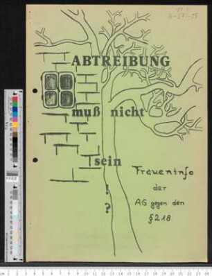 Abtreibung muß nicht sein!?