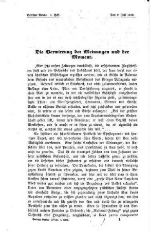 Berliner Revue : social-politische Wochenschrift. 1859,3, 1859,3 = Bd. 18