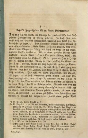 Tetzel und Luther oder Lebensgeschichte und Rechtfertigung des Ablaßpredigers und Inquisitors Dr. Johann Tetzel aus dem Predigerorden
