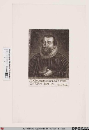 Bildnis Georg Kolb (II)