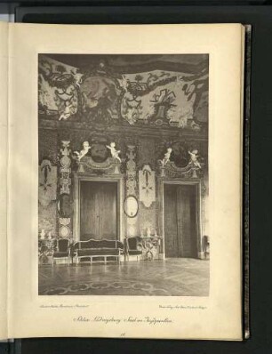 Schloss Ludwigsburg. Saal im Jagdpavillon