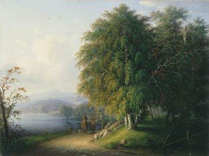 Landschaft am Kochelsee
