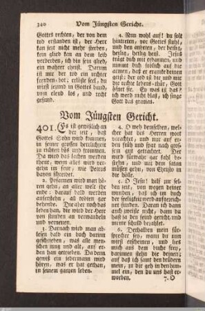 Vom Jüngsten Gericht.