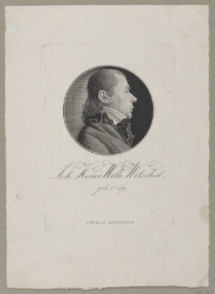 Bildnis des Joh. Heinr. Wilh. Witschel