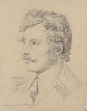 Bildnis Oesterley, Carl (1805-1891), Maler, Graphiker, Professor in Göttingen