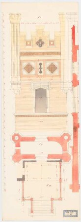 Villa Reali bei Venedig: Teil der Fassade