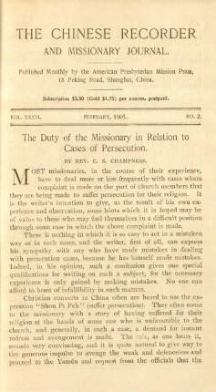 No. 2. February, 1905