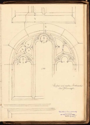 Rathaus, Wesel Fassade: Ansicht der Fenster im 1.OG der Turmachse