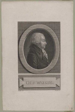 Bildnis des Ch. F. Weiße